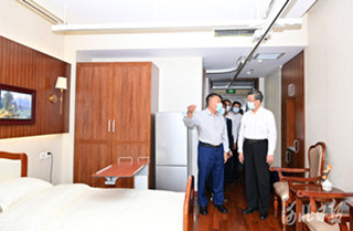 河北省委书记倪岳峰到富易堂fyt国际康健城调研